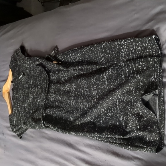 NWT Express Belted Black Dress, New With Tags, Size Small - Picture 5 of 5